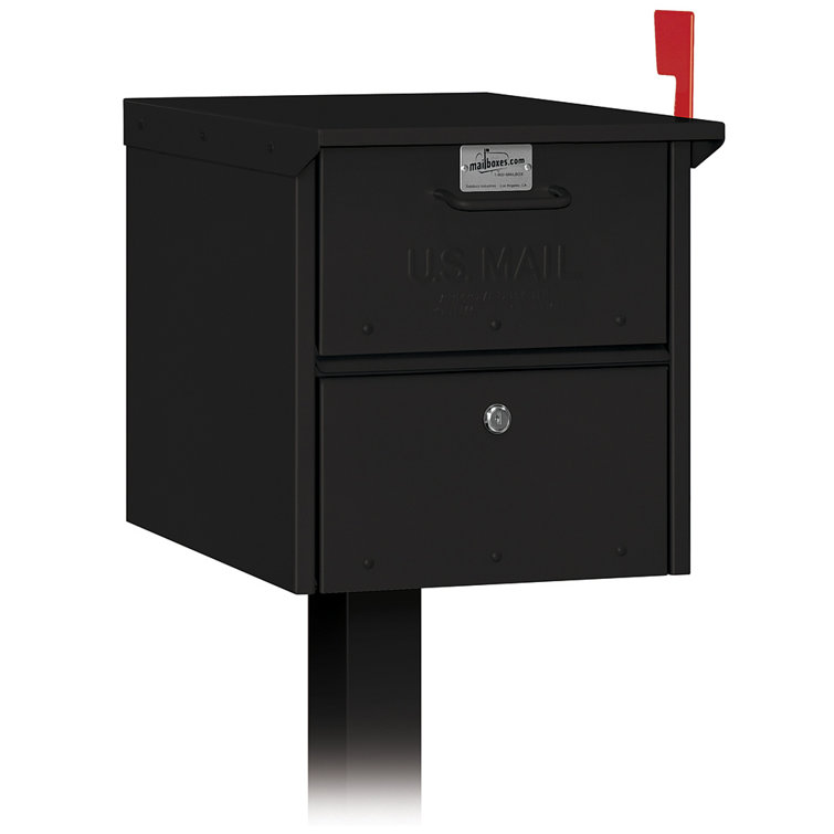 Salsbury Industries Aluminum Post Mounted Mailbox & Reviews Wayfair